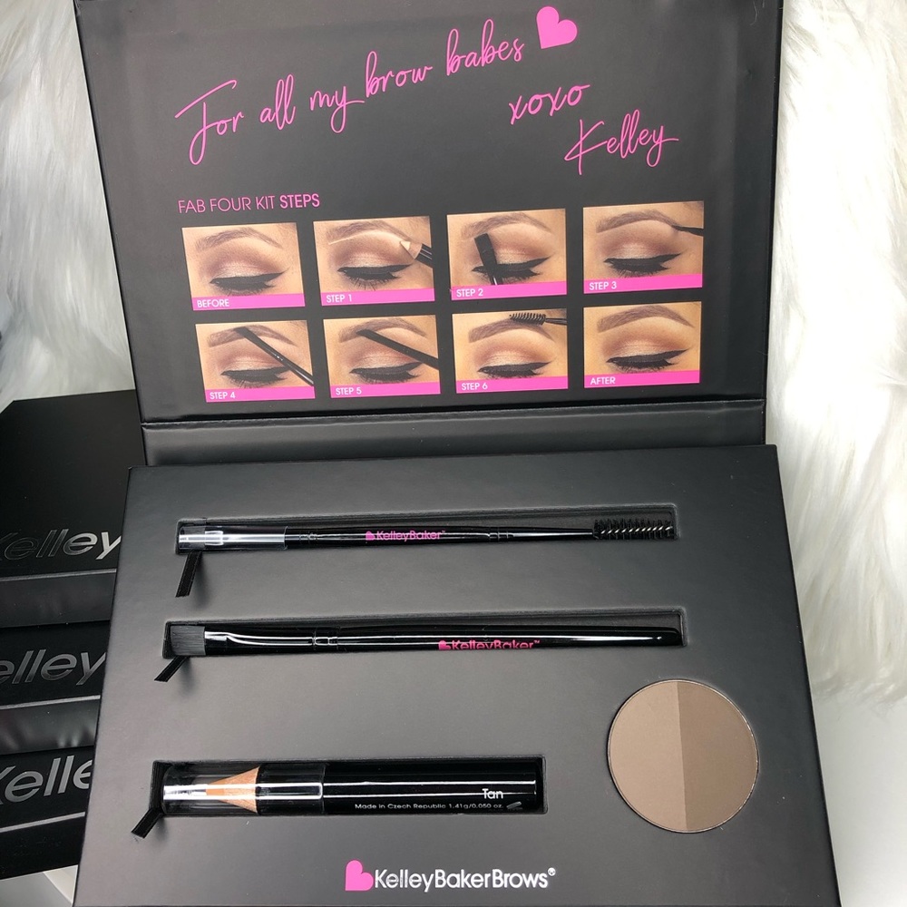 Kelley Baker Brows Fab Four kit